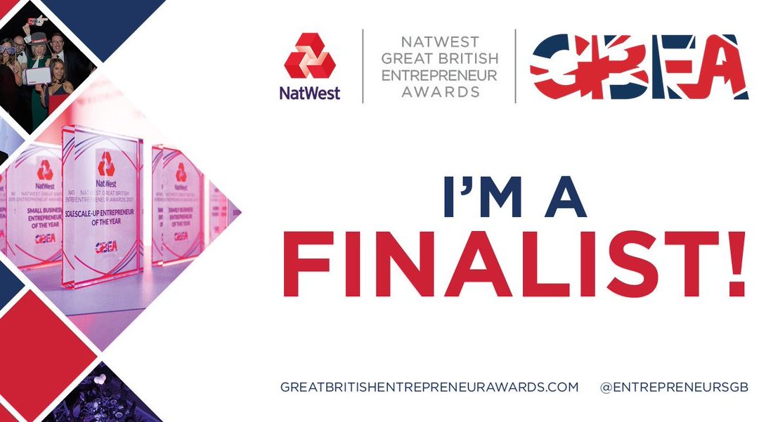 Sue Howorth shortlisted for the 2018 NatWest Great British Entrepreneur Awards