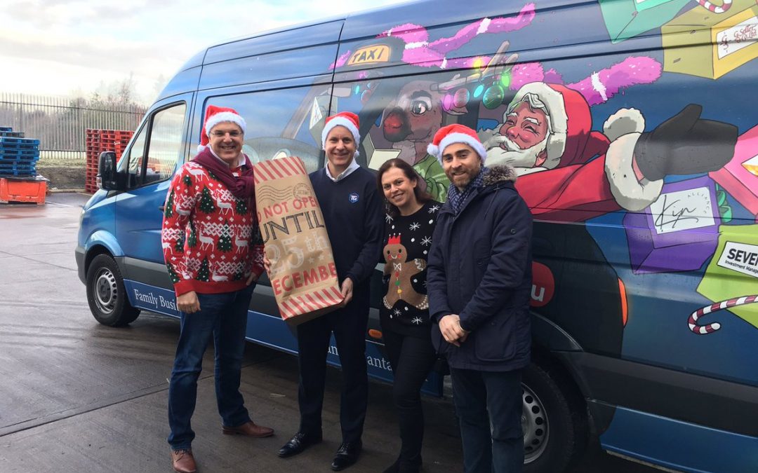 Driving Home for Christmas – The Family Business Santa Dash to help the homeless