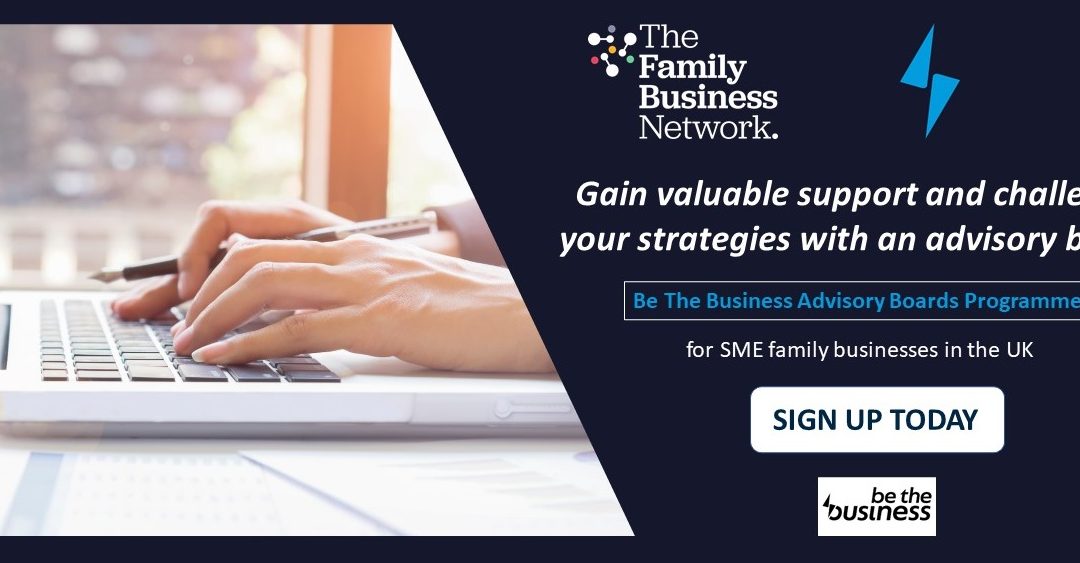Professional ‘Advisory Board’ support programme for family businesses