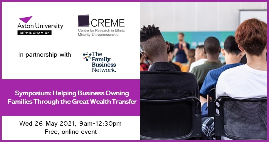 Family businesses line up to discuss ownership and wealth transfer through the generations at upcoming event