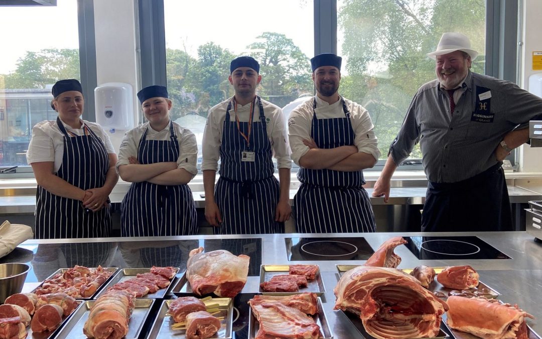 Award-winning Cumbrian butcher inspires the next generation at Kendal College
