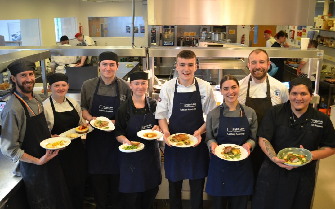 Trainee chefs take the reins at college restaurant